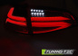 Preview: Voll LED Lightbar Design Rückleuchten für VW Golf 7 (VII) 13-17 rot/klar